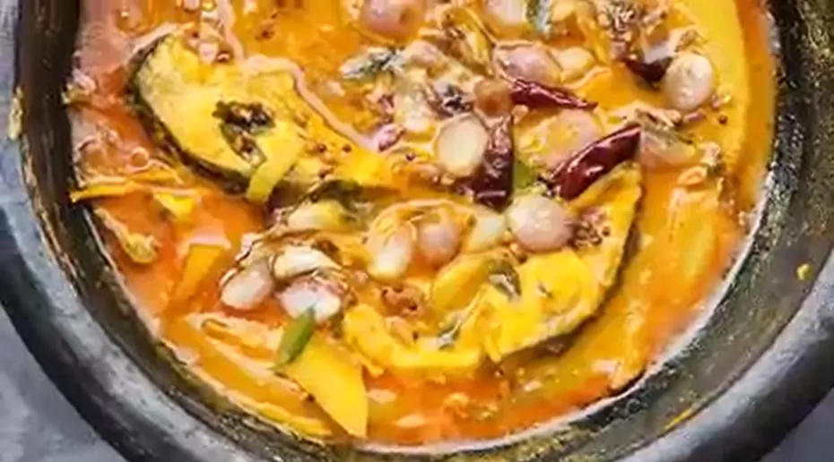 Raw Mango Fish Curry Recipe